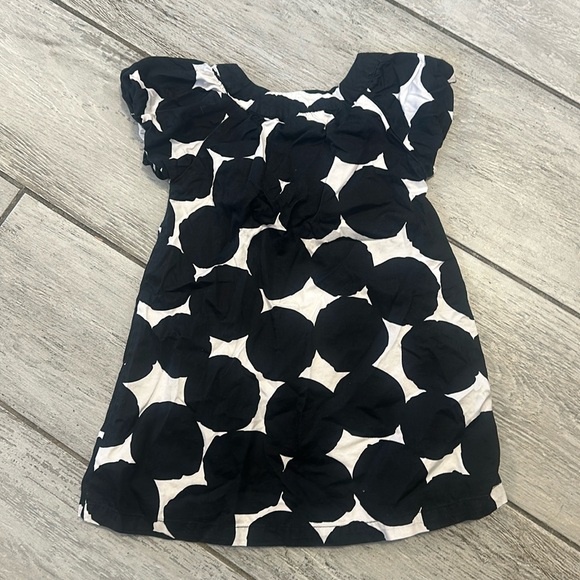 Carter's Other - Carters Toddler Girls Black and White Circle Dress Size 4T